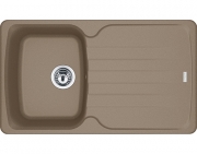 Franke Antea AZG 611-86 Einbausple Fragranit+, Farbe Cashmere, 114.0477.979, 10853