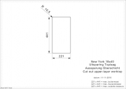 Reginox New York 18x40, Edelstahlsp�le, R27851