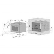 V-ZUG Combair V6000 45, Backofen, WLAN, 2105000006, 5 JAHRE GARANTIE