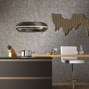 Falmec Loop, Inselhaube, Edelstahl, Circle.Tech, mit 5 Jahren Garantie