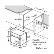 Neff BCR 4522 N / B45CR22N0, Einbaubackofen mit CircoTherm und Slide&Hide, EEK: A+, mit 5 Jahren Garantie!