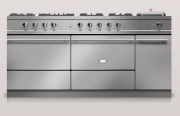 Lacanche Sully 1800-D Modern, Kochstation, 180,5 cm, Farbe Inox, mit 5 Jahren Garantie!