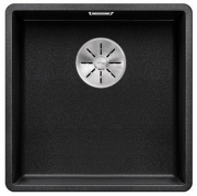 Blanco Subline 400-F Silgranit PuraDur 2, fl�chenb�ndig, Farbe anthrazit, InFino Ablauf, 523475