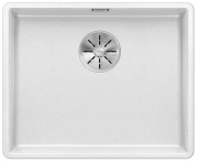 Blanco Subline 500-F Silgranit PuraDur 2, fl�chenb�ndig, Farbe weiss, InFino Ablauf, 523535