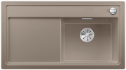 Blanco Zenar 5 S Silgranit PuraDur 2, Becken rechts, Farbe tartufo, InFino Ablauf, 523941