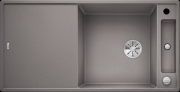 Blanco Axia III XL 6 S-F Silgranit PuraDur, Farbe alumetallic, Glasschneidbrett, InFino Ablauf, 523528