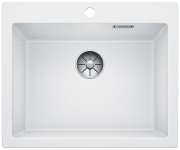 Blanco Pleon 6 Silgranit PuraDur, Farbe weiss, InFino Ablauf, 523690