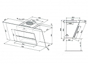Franke Maris FMA 807 BK Glas schwarz, 330.0507.740, 11800, Mit 5 Jahren Garantie!