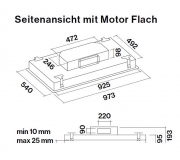 Falmec Nube, Deckenhaube, Edelstahl, wei� lackiert, 90 cm, mit 5 Jahren Garantie