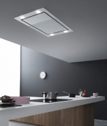 Falmec Sirio, Deckenhaube, 90 cm, Glas wei�, MIT 5 JAHREN GARANTIE!