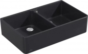 Villeroy & Boch Splstein 90 X Doppelbecken, Farbe S5 Ebony, Premiumline