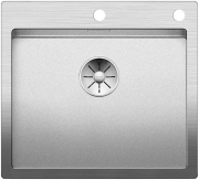 Blanco Claron 500-IF/A Durinox, Steelart, InFino Ablauf, 523393