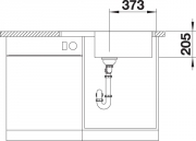 Blanco Lemis 6 XL S-IF Compact Flachrand, Edelstahl B�rstfinish, 525110