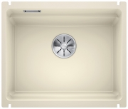 Blanco Etagon 500-U Keramik PuraPlus, Farbe magnolia gl�nzend, InFino Ablauf, 525150