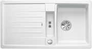 Blanco Lexa 5 S Silgranit PuraDur 2, Farbe weiss, InFino Ablauf, 524924