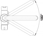 Blanco Tampera Hot Heisswasserarmatur 100�C, Hochdruck Festauslauf, chrom, 525224
