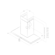 Elica Thin IX/A/90 Wandhaube Edelstahl, PRF0144969. Mit 5 Jahren Garantie!