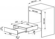 Einzelstck #2538 SMEG CT15B-2 Wrmeschublade, Weiss, mit 5 Jahren Garantie!