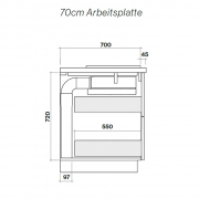 Falmec Quantum, Induktionskochfeld mit integrierter Absaugung, 84 cm, MIT 5 JAHREN GARANTIE