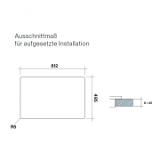 Falmec Quantum, Induktionskochfeld mit integrierter Absaugung, 84 cm, MIT 5 JAHREN GARANTIE
