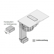 Falmec Quantum, Induktionskochfeld mit integrierter Absaugung, 84 cm, MIT 5 JAHREN GARANTIE