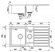 Naber-CONTURA� Ondas 3 Einbausp�le, Set inkl. Armatur, 1041026