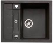 Naber Corto 615, Einbausp�le, granit metallico, 1106083