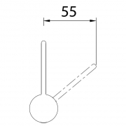 Linea Barra chrom, Hochdruck, 5011200