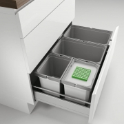 Naber Selectakit Cox Box 235 S / 800-4 Bio, Abfallsystem, hellgrau, 8012433