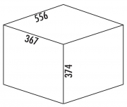 Naber Selectakit Tandem S 2 plus, Abfallsystem, hellgrau, 8011219