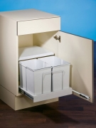 Naber Selectakit Clax� 3 plus/500-2 Abfallsystem, alu grau, 8011359