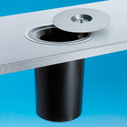 Naber Selectakit Dassa 2 Abfallbeh�lter freistehend, Edelstahl/Kunststoff, 8011059