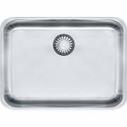 Franke Epos EOX 110-50/35 Edelstahl glatt, Druckknopfventil, 122.0477.874, 11146