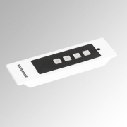 Silverline FB 2-S Infrarot-Fernbedienung wei