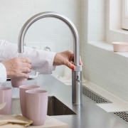 Quooker Fusion Round, COMBI + Plus und Cube, verchromt glnzend, 22+FRCHRCUBE