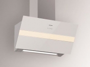 Silverline Bold BOW 900 W Edelstahl Weissglas Kopffreihaube, 90 cm. Mit 5 Jahren Garantie!