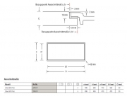 Villeroy & Boch Siluet 60 S flat, Farbe KG Snow White gl�nzend, Premiumline