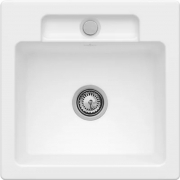 Villeroy & Boch Siluet 50 S flat, Farbe RW Stone White, Classicline