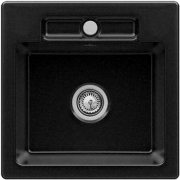 Villeroy & Boch Siluet 50 S flat, Farbe J0 Chromite gl�nzend, Premiumline