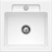 Villeroy & Boch Siluet 50 S flat, Farbe KG Snow White gl�nzend, Premiumline