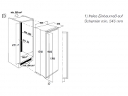 K�ppersbusch FK 8800.1 i, Einbau-K�hl-Ger�t, 178 cm hoch, EEK: E, mit 5 Jahren Garantie!