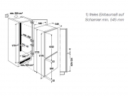 K�ppersbusch FKG 8300.1i, Einbau-K�hl- und -Gefrierger�t, 178 cm hoch, EEK: F, mit 5 Jahren Garantie!