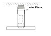 Falmec Umluftbox f�r klassische Inselhauben, 102294