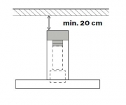 Falmec Umluftbox f�r klassische Wandhauben, 102295