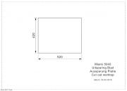 Reginox Miami 50x40, Edelstahlsp�le PVD-Technik, Farbe Copper, R30738