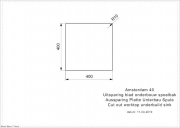 Reginox Amsterdam 40, Regi-Granit Einbausp�le, Farbe caffe silvery, R32336