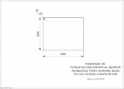 Reginox Amsterdam 50, Regi-Granit Einbausp�le, Farbe caffe silvery, R30868