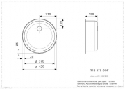 Reginox R18 370 OSP, Edelstahlsp�le, R00052