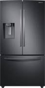 Samsung RF23R62E3B1/EG, French Door K�hl-/Gefrierkombination, Premium Black Steel, 178 cm, EEK: F, Mit 5 Jahren Garantie!