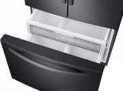 Samsung RF23R62E3B1/EG, French Door K�hl-/Gefrierkombination, Premium Black Steel, 178 cm, EEK: F, Mit 5 Jahren Garantie!